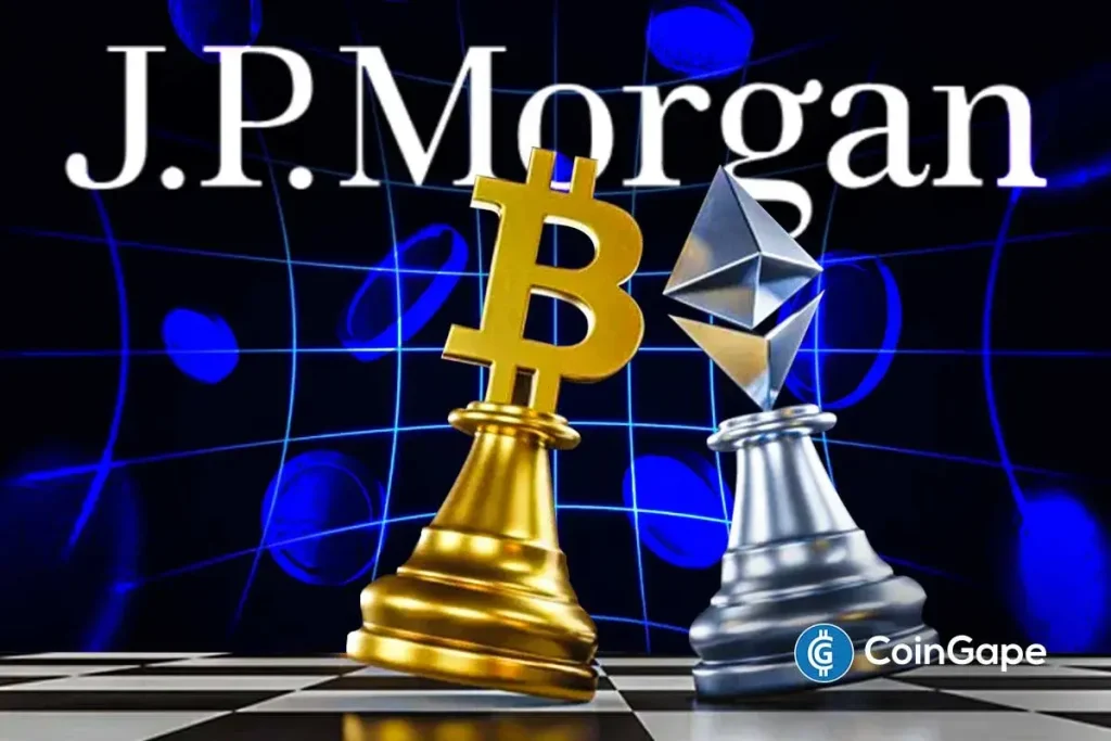 JPMorgan enables institutions to use Bitcoin and Ethereum as collateral for loans.