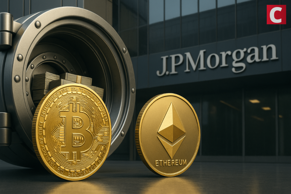 JPMorgan to Allow BTC, ETH as Collateral: Report JPMorgan to Allow BTC, ETH as Collateral: Report