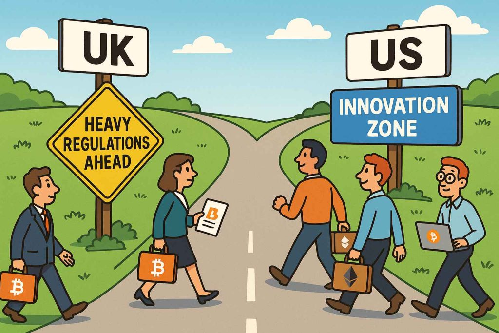 UK Loses Crypto Hub Status as Builders Look to the US UK Loses Crypto Hub Status as Builders Look to the US