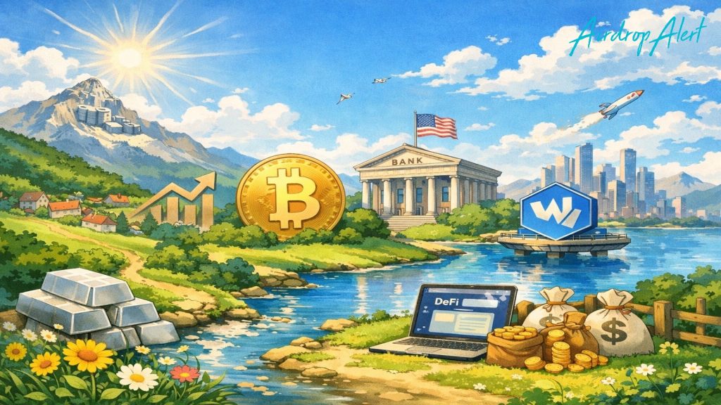 Risk-On Markets Wake Up: Silver Hits New Highs, Bitcoin Breaks Range, and World Liberty Finance Goes Institutional