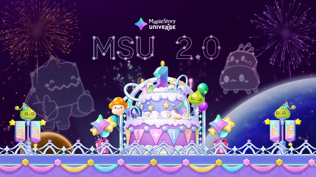 MapleStory Universe Marks One Year Of Live Ops, Surpasses 150M On-chain Transactions, Entering MSU 2.0 Phase MapleStory Universe Marks One Year Of Live Ops, Surpasses 150M On-chain Transactions, Entering MSU 2.0 Phase