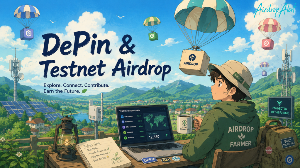 DePin and Testnet Airdrops: Your Guide… DePin and Testnet Airdrops: Your Guide...